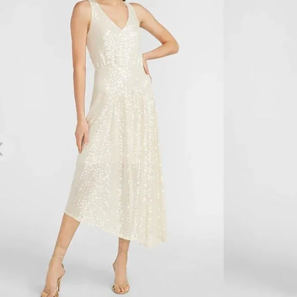 white flowy off the shoulder dress Off-shoulder Flowy Chiffon Spring A-line Beach Wedding Dress